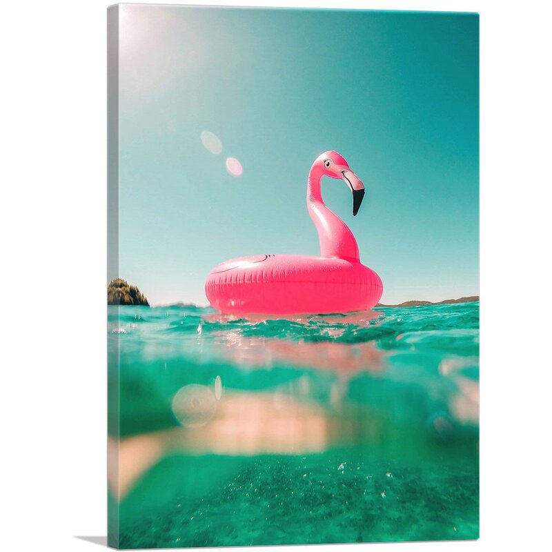 blow up flamingo float